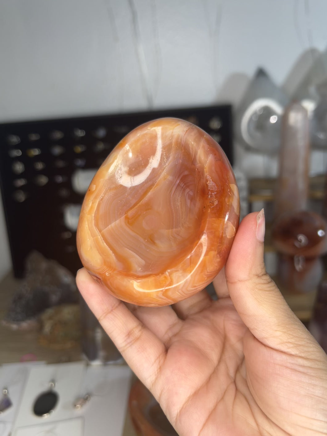 Carnelian bowl A