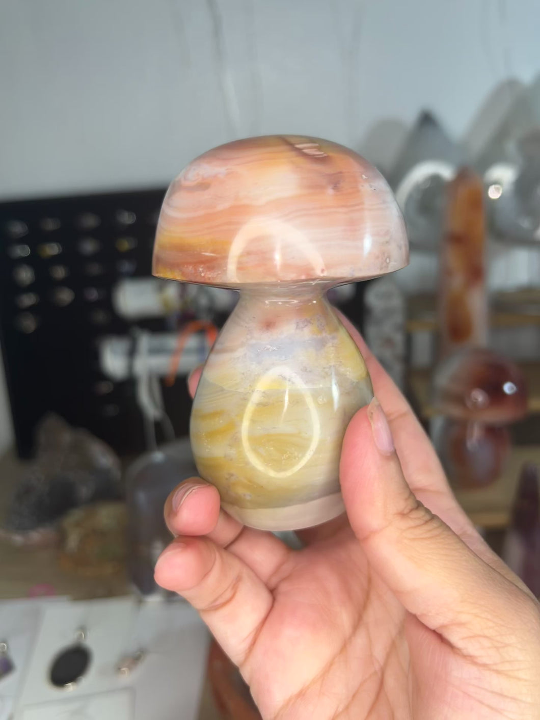 Sea Jasper mushroom 42b