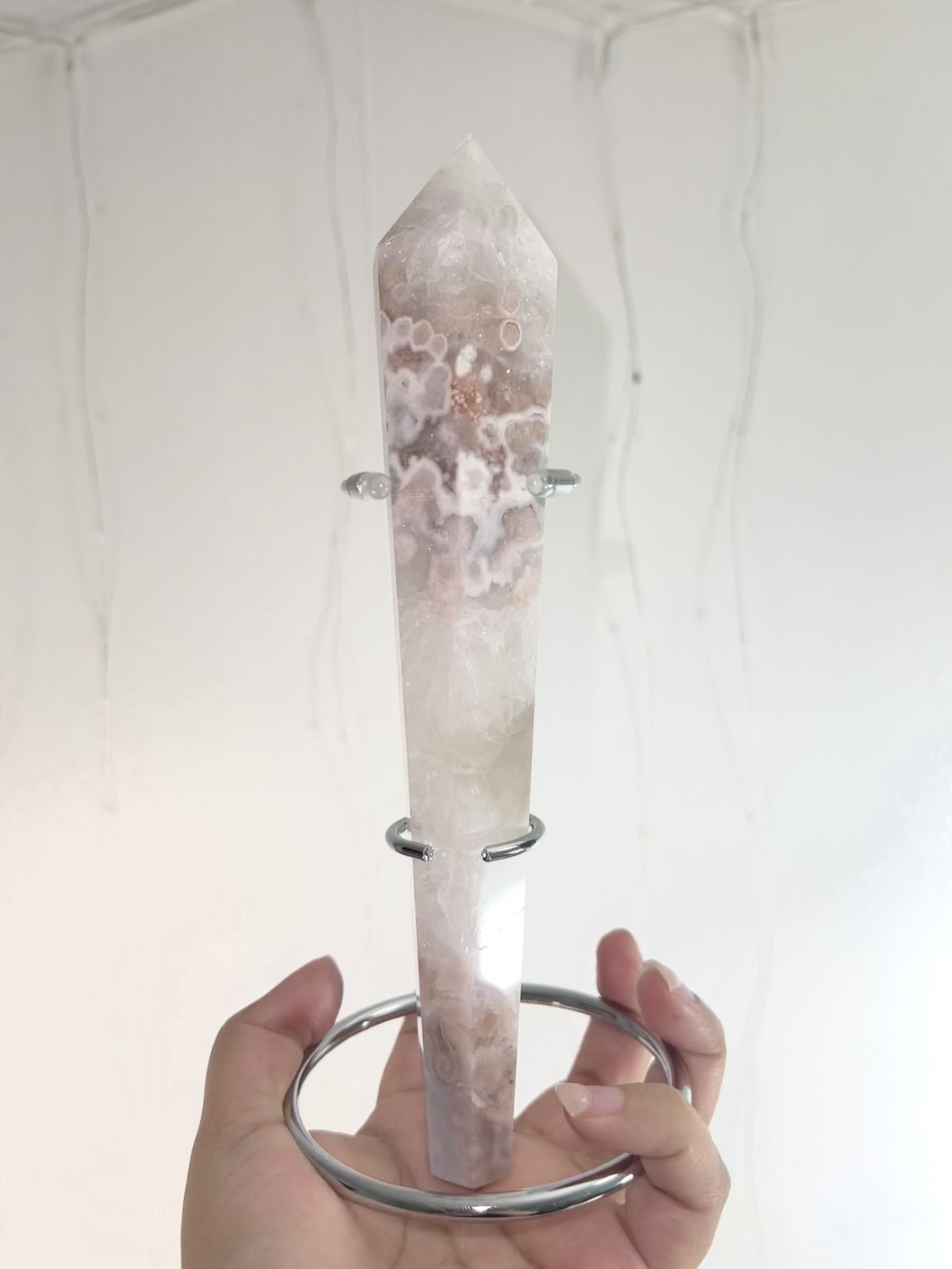 Amethyst/FA wand w/ stand(read description)